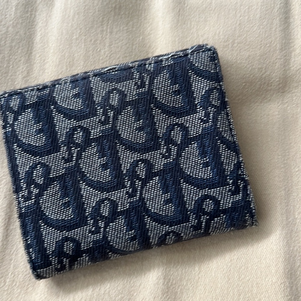 🔥DIOR saddle denim compact wallet vintage - Picture 8 of 12